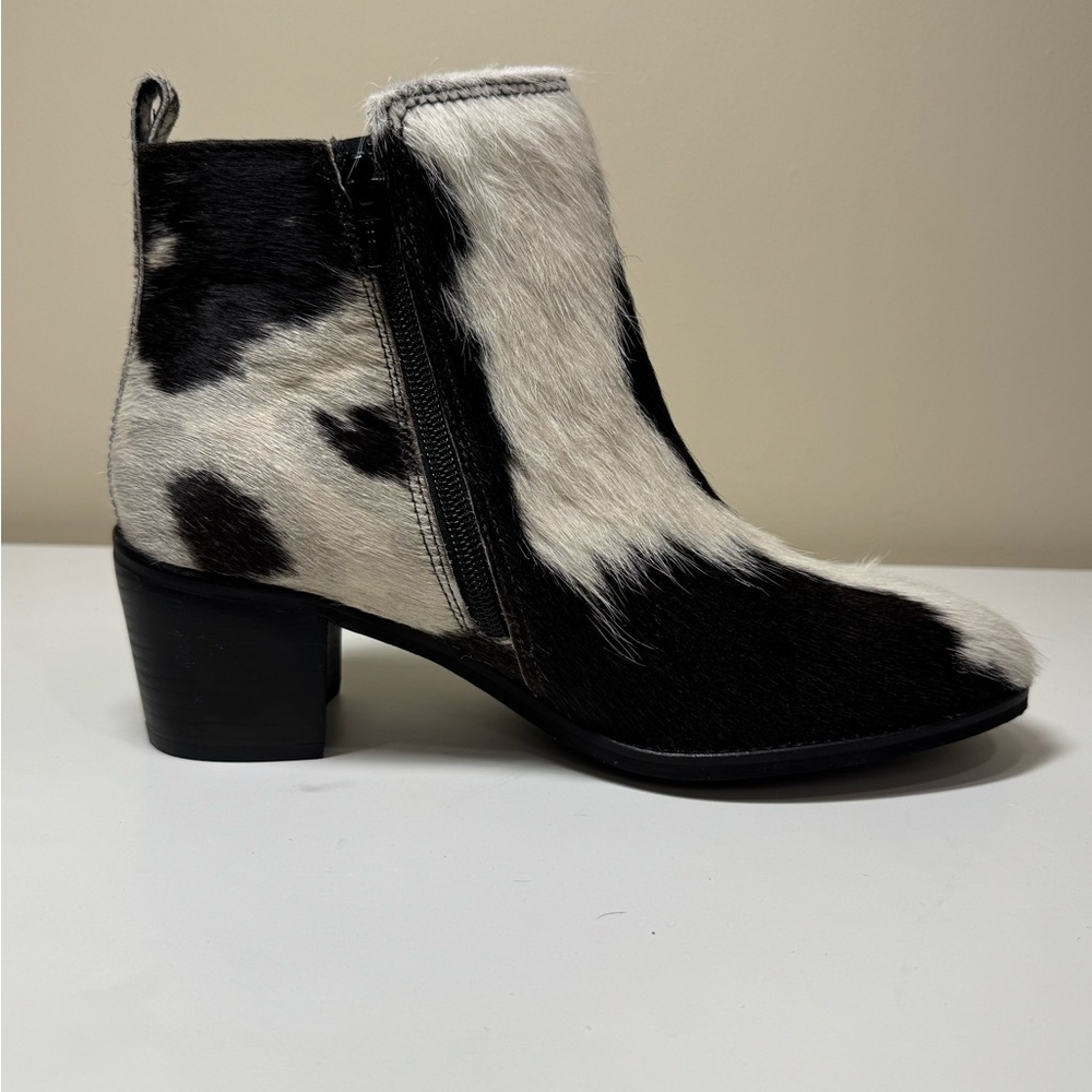 Myra Bags Neotron Hair-on Cowhide Ankle Boots – Block Heel 
NWT - Picture 9 of 16